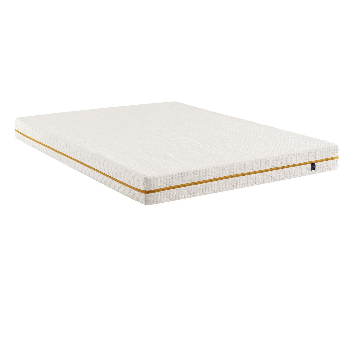 Housse naturelle de remplacement pour matelas Aube 400 ecru, SOMEO