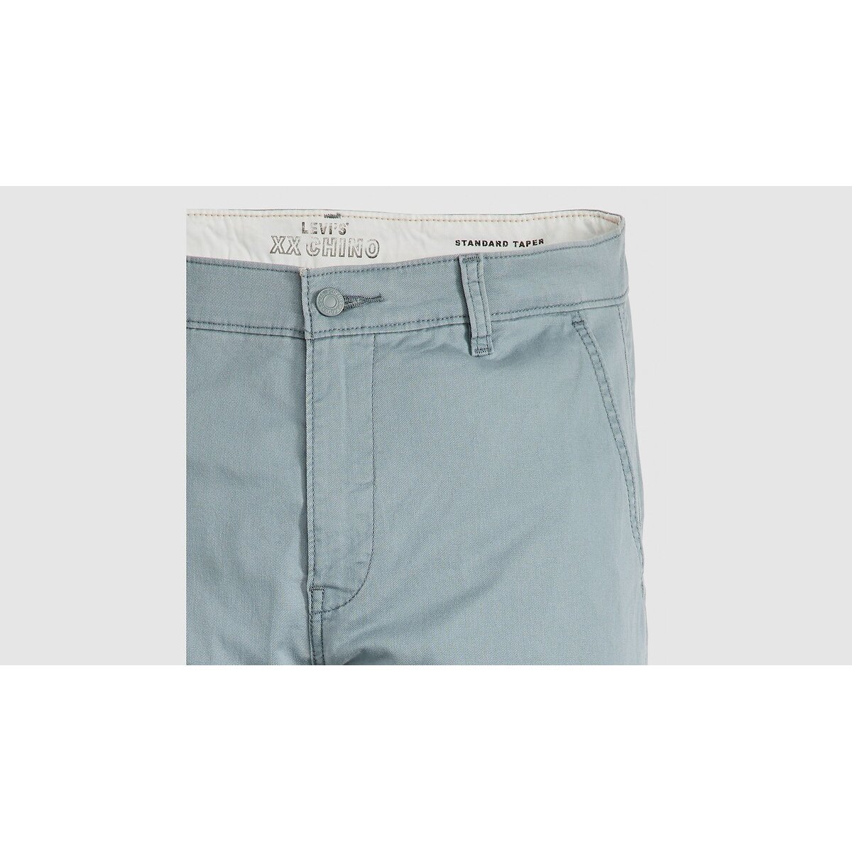 Pantalon XX Chino STD II coton et lin bleu gris, LEVI'S