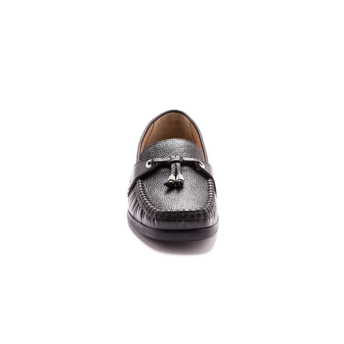 Mocassins en cuir noir, PEDICONFORT
