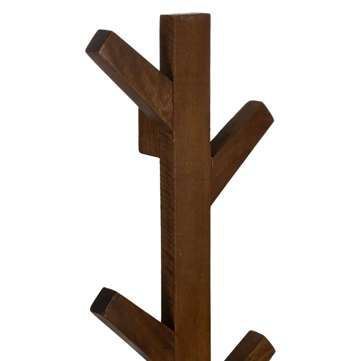 Portemanteau mural bois manguier 23x7x123cm bois, WADIGA
