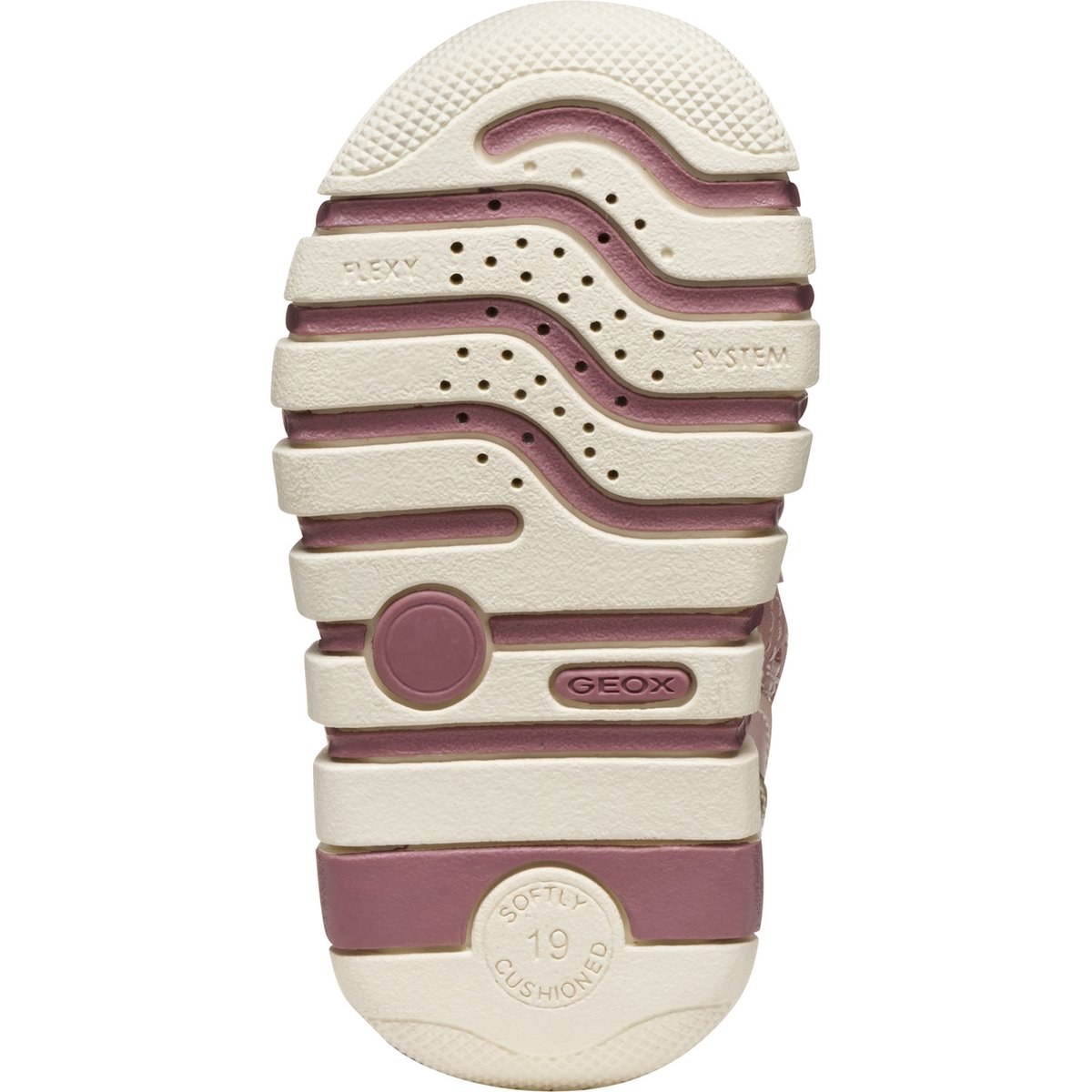 Premiers Pas  B IUPIDOO vieux rose/platine, GEOX