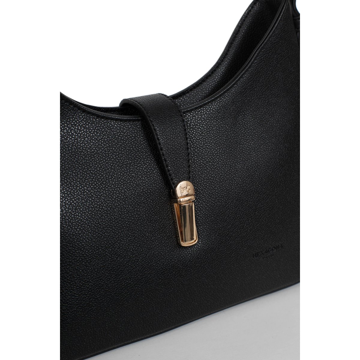 Sac porté épaule 1 anse MAÉ noir, HEXAGONA