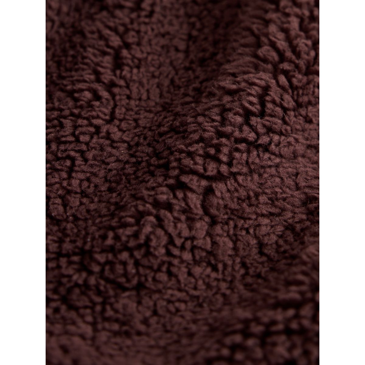 Veste à capuche zippée en polaire marron chocolat, NEXT