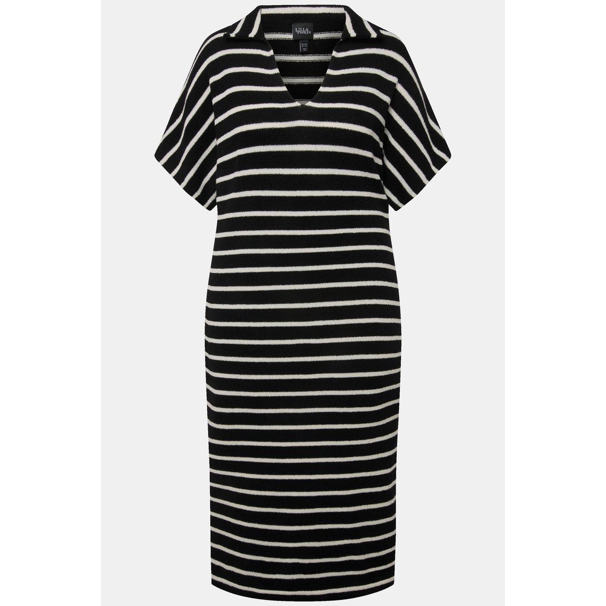 Robe midi en maille noir, ULLA POPKEN