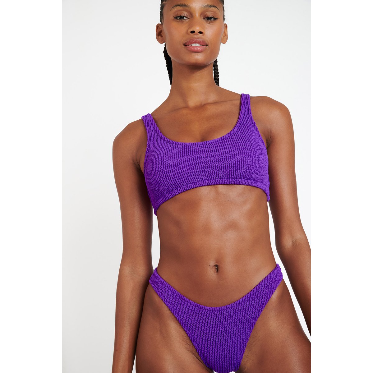 Bas de maillot culotte Naida - POPCORN prune, BANANA MOON