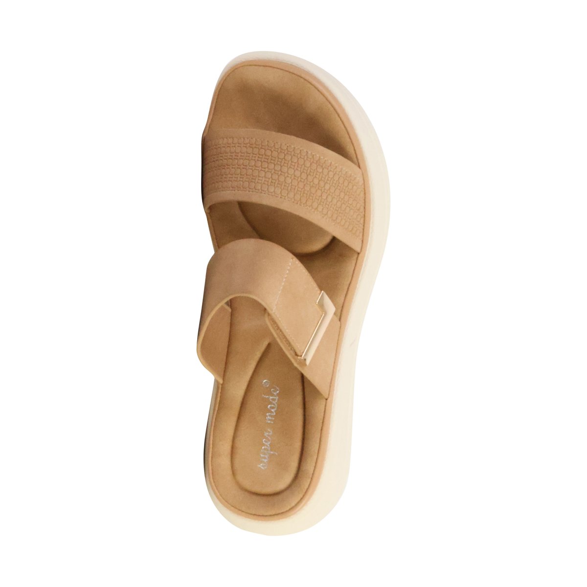 Sandales à Enfiler camel, ENZA NUCCI