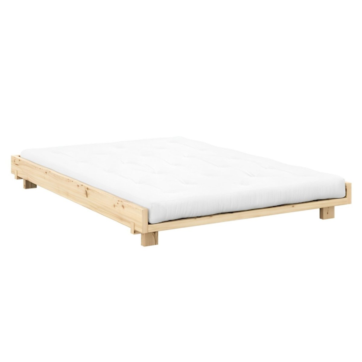 Lit en pin massif SOCIAL - SOCIAL bois clair, KARUP DESIGN