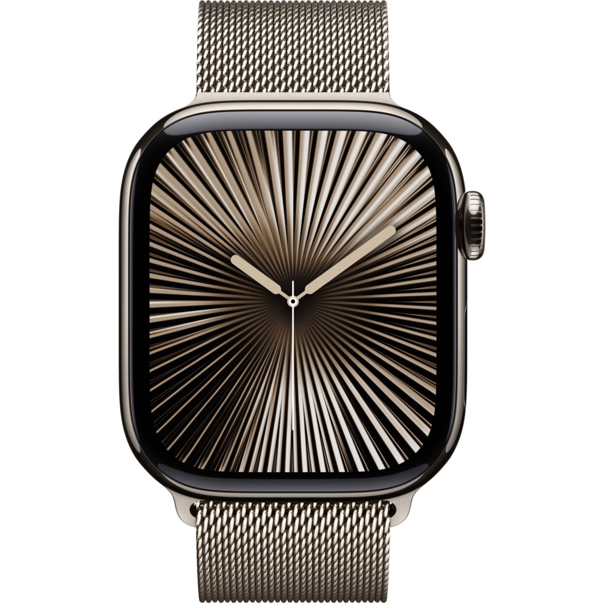 Montre connectée Serie 10 46mm Titane Naturel Loop Cell beige, APPLE