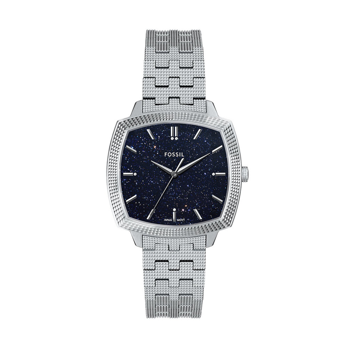 Montre Analogique  MACHINE LUXE argenté bleu argenté, FOSSIL