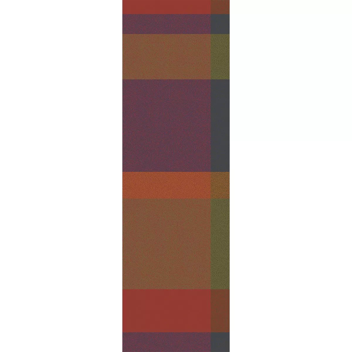 Chemin de table pur coton MILLE BAIES shetland, GARNIER THIEBAUT