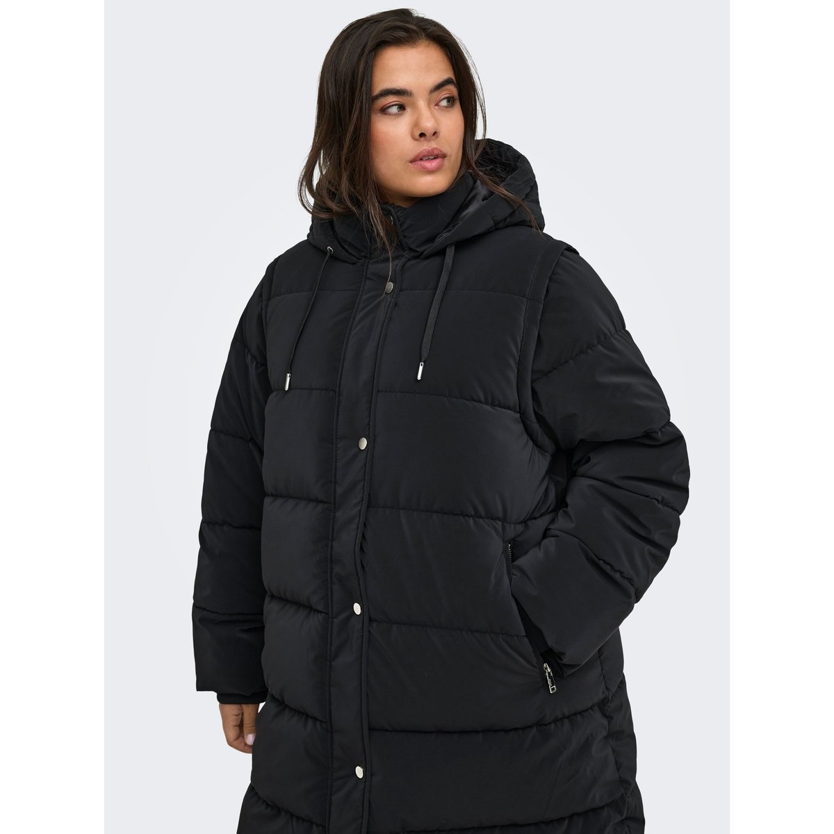 Doudoune black 1, ONLY CARMAKOMA