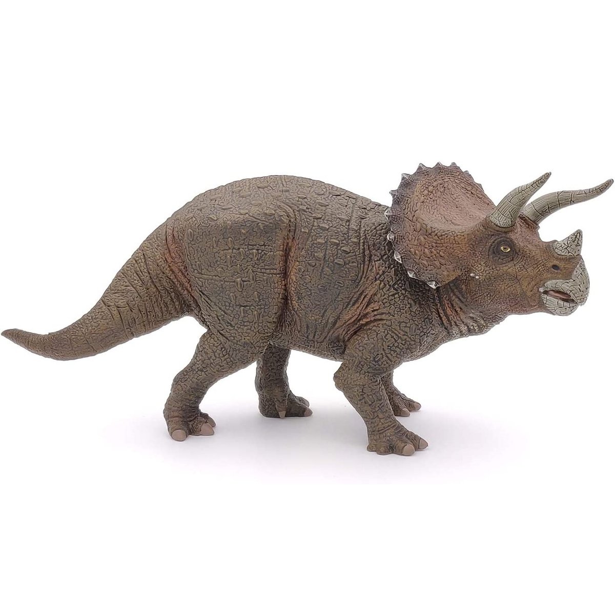 Figurine Tricératops marron, PAPO