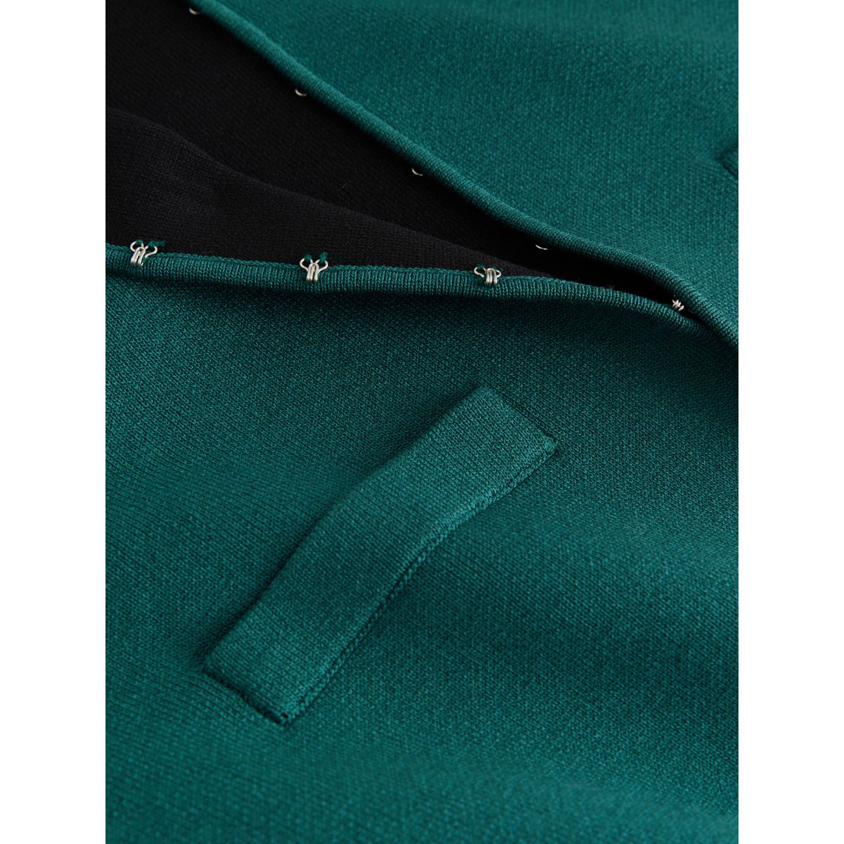 Gilet à col v habillé en maille bleu sarcelle, NEXT