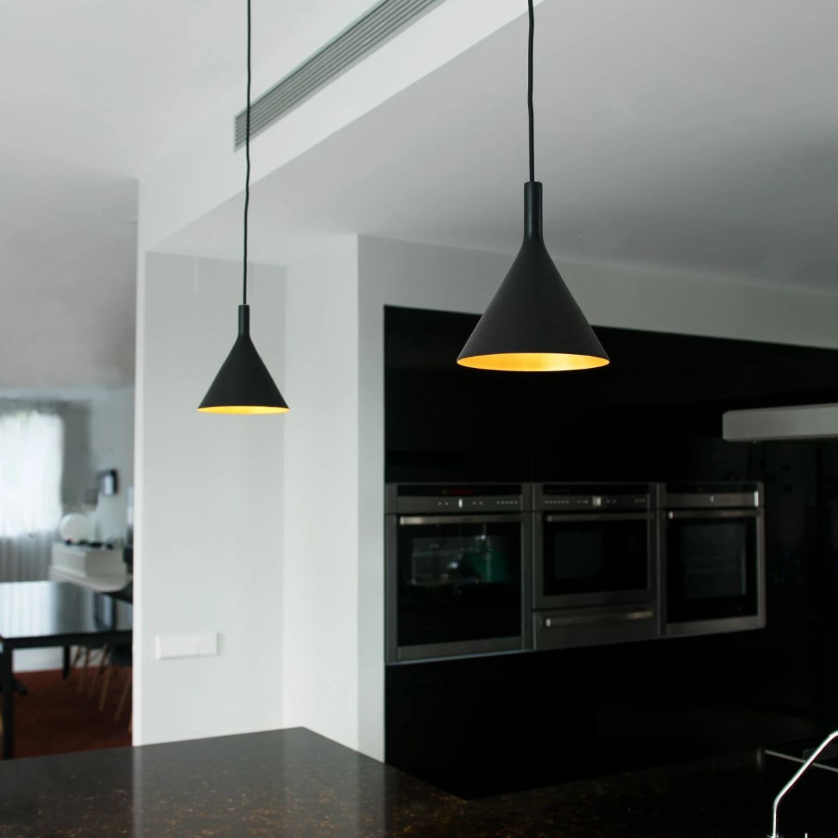 Suspension    PAM S noir or, FARO