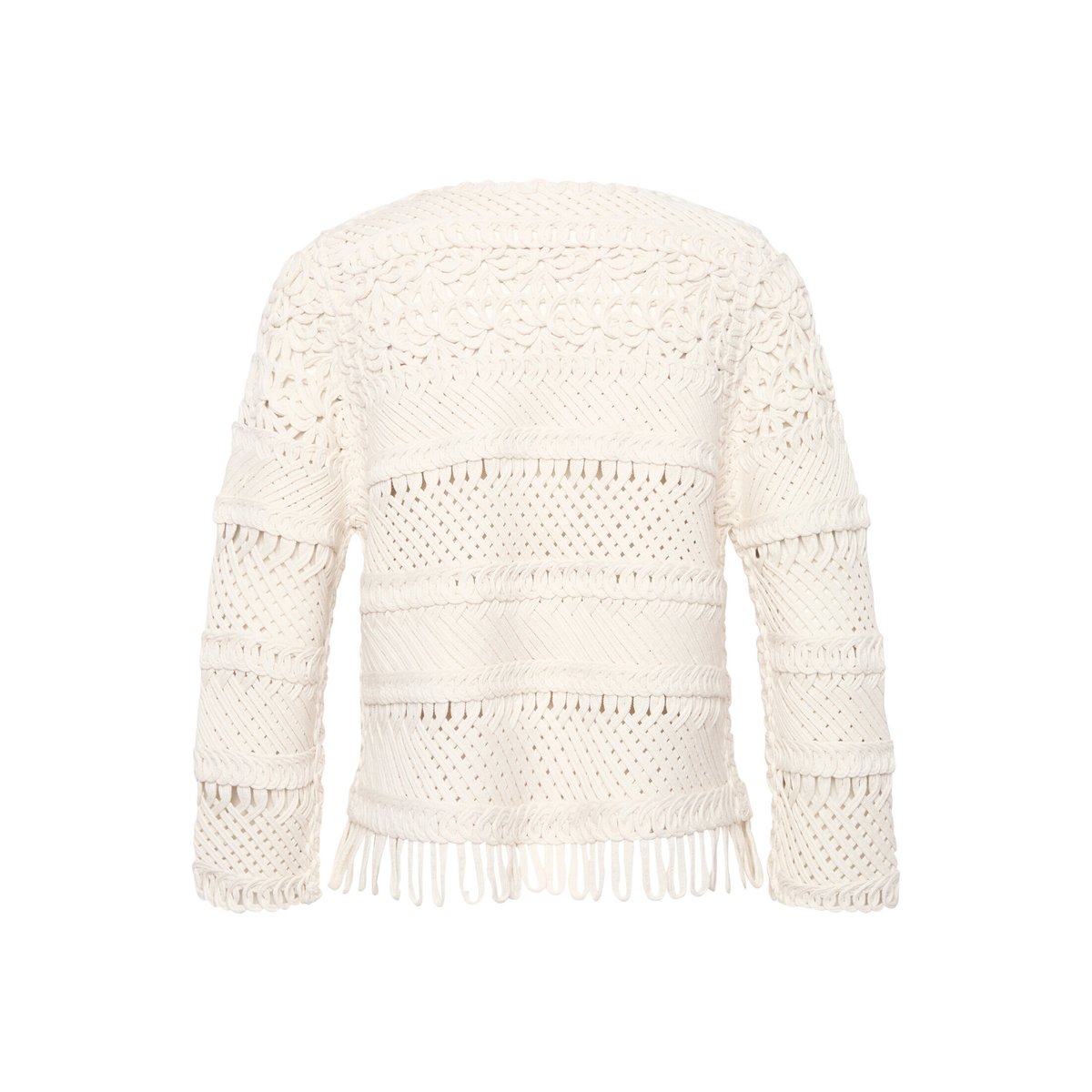 Cardigan en maille casual à encolure ronde pumice stone, CARTOON