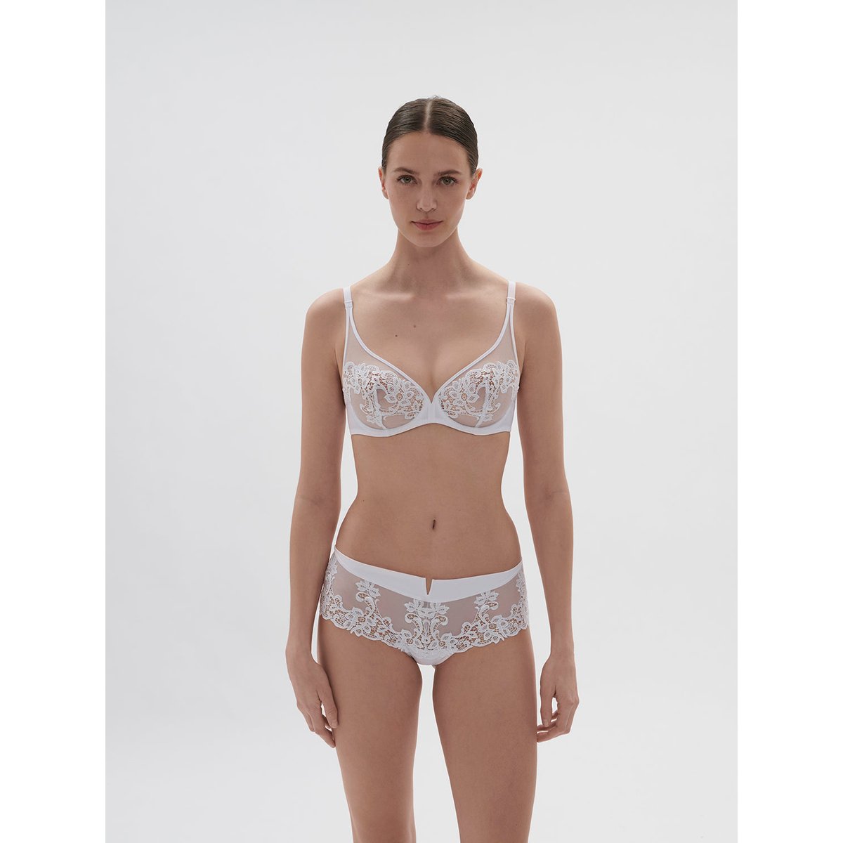 Shorty, SAGA blanc, SIMONE PERELE