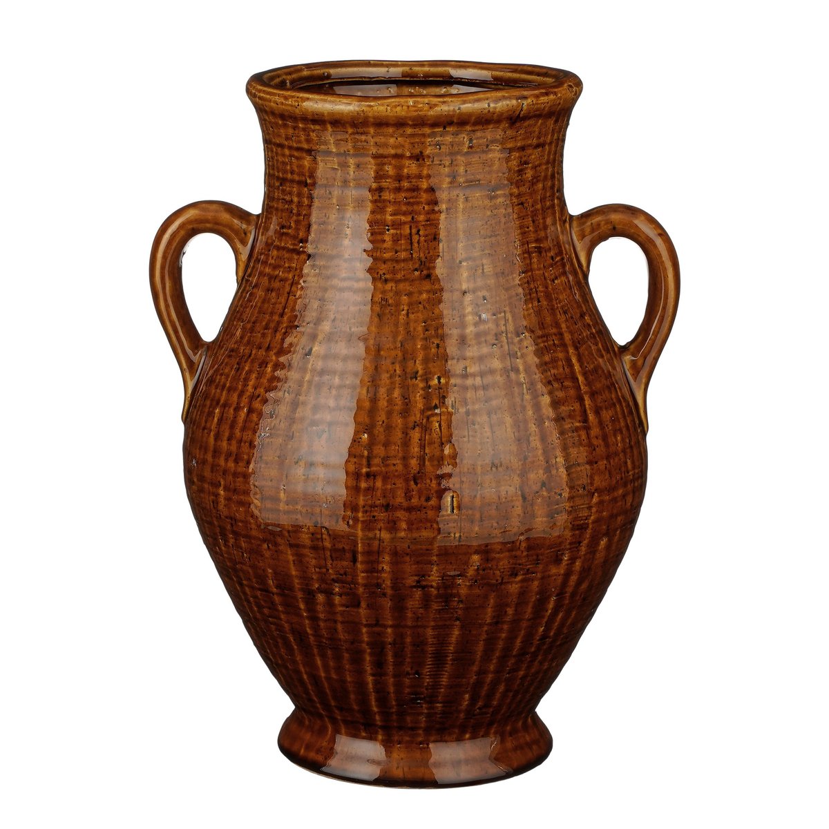 Vase H39 cm ELENA marron, MICA DECORATIONS