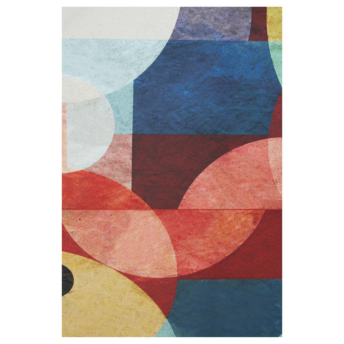 103cm Muticolour Geometric Wall Art grey, SO'HOME