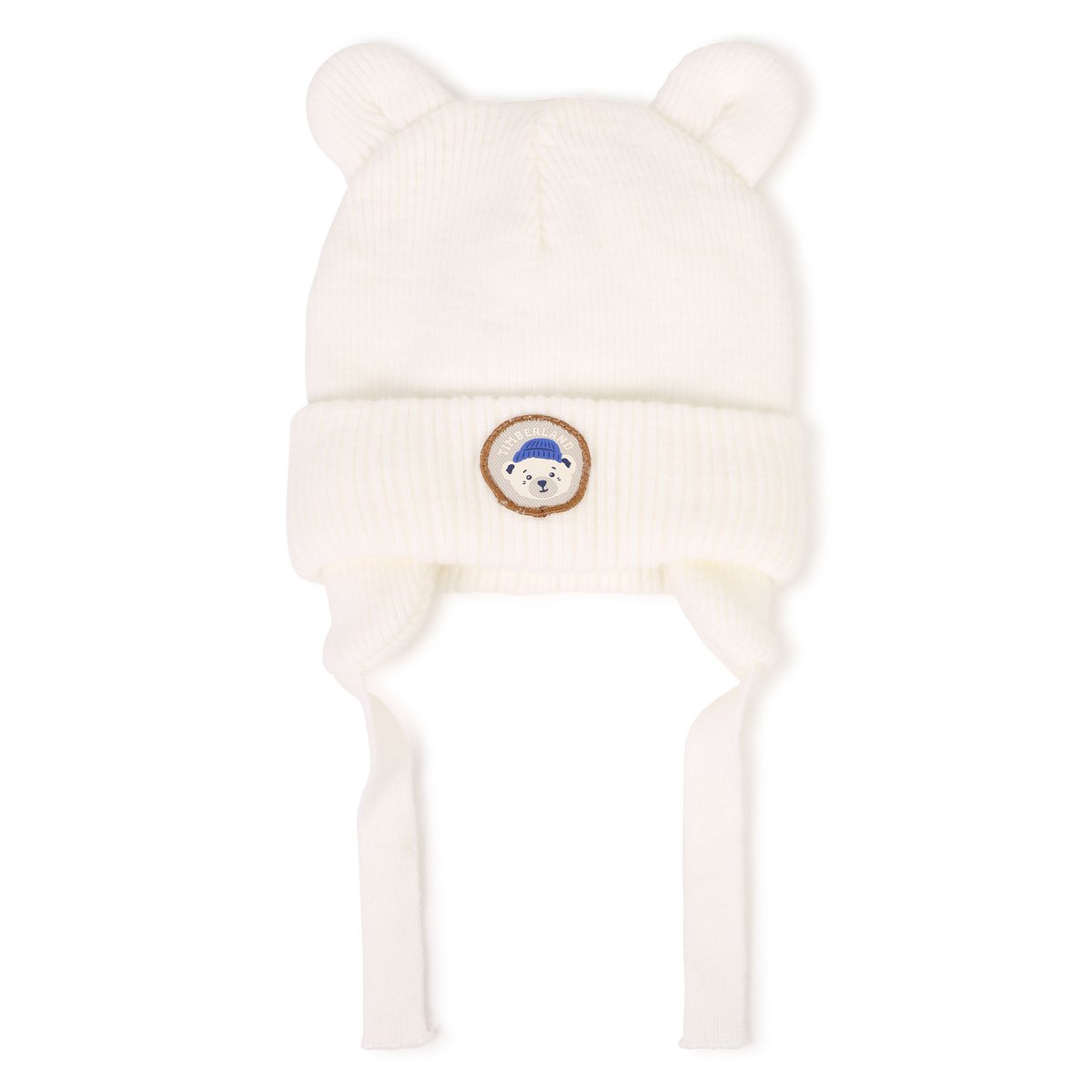Bonnet en tricot ivoire, TIMBERLAND
