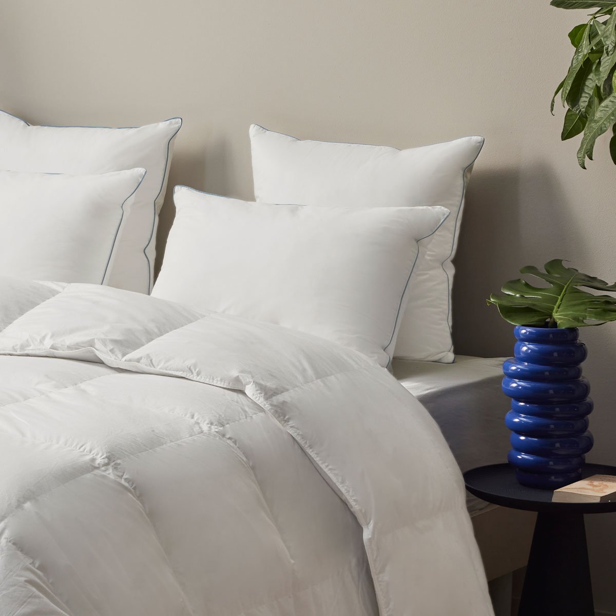 Oreiller Confort Flex - Reglable blanc, DUNLOPILLO