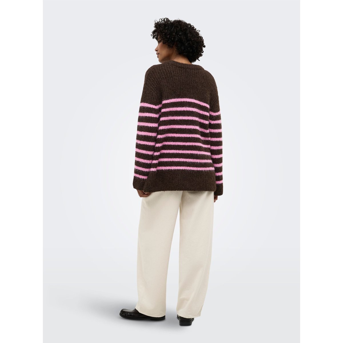 Pull En Maille coffee bean, ONLY