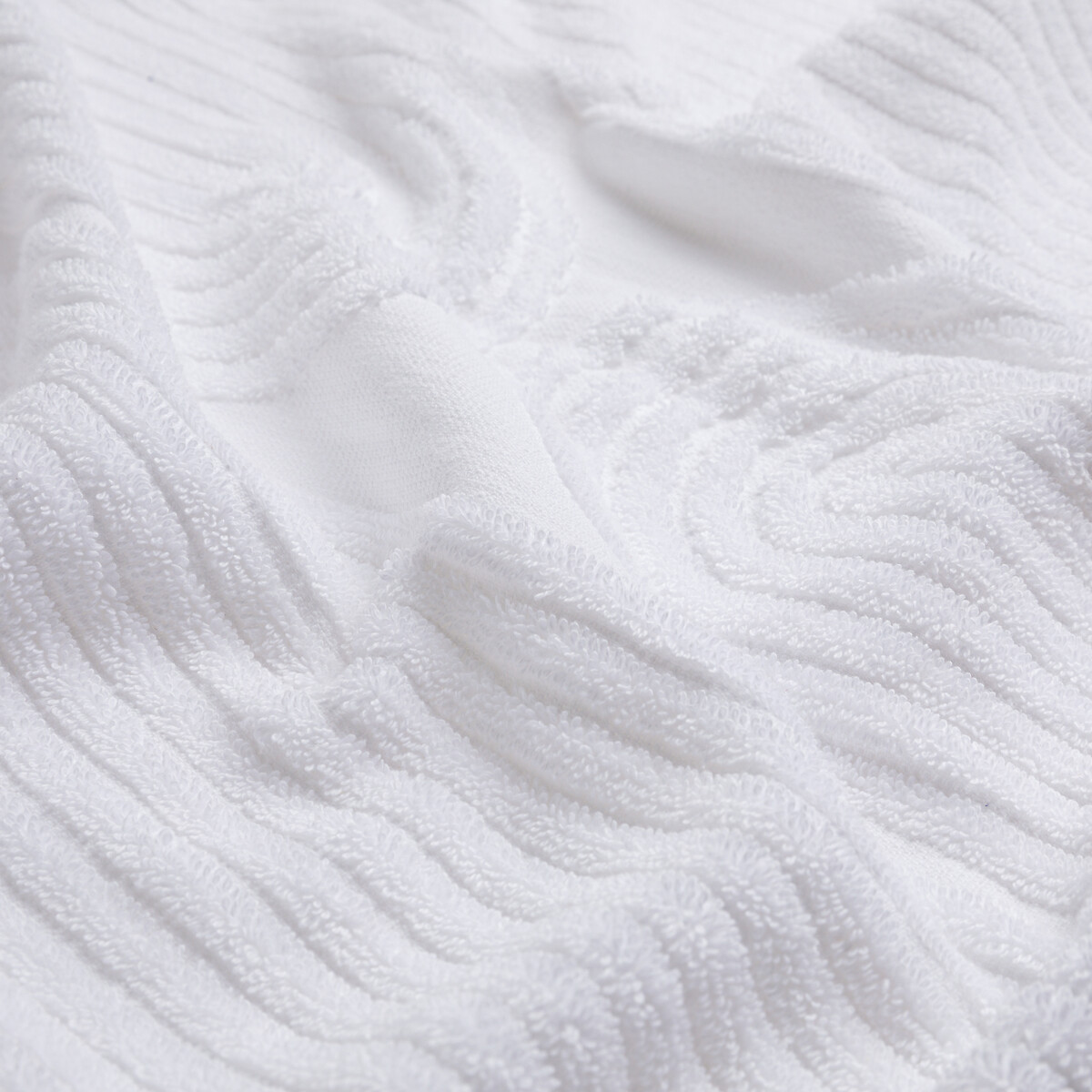 Drap de bain éponge bouclette 500 g/m2, Molina blanc, LA REDOUTE INTERIEURS