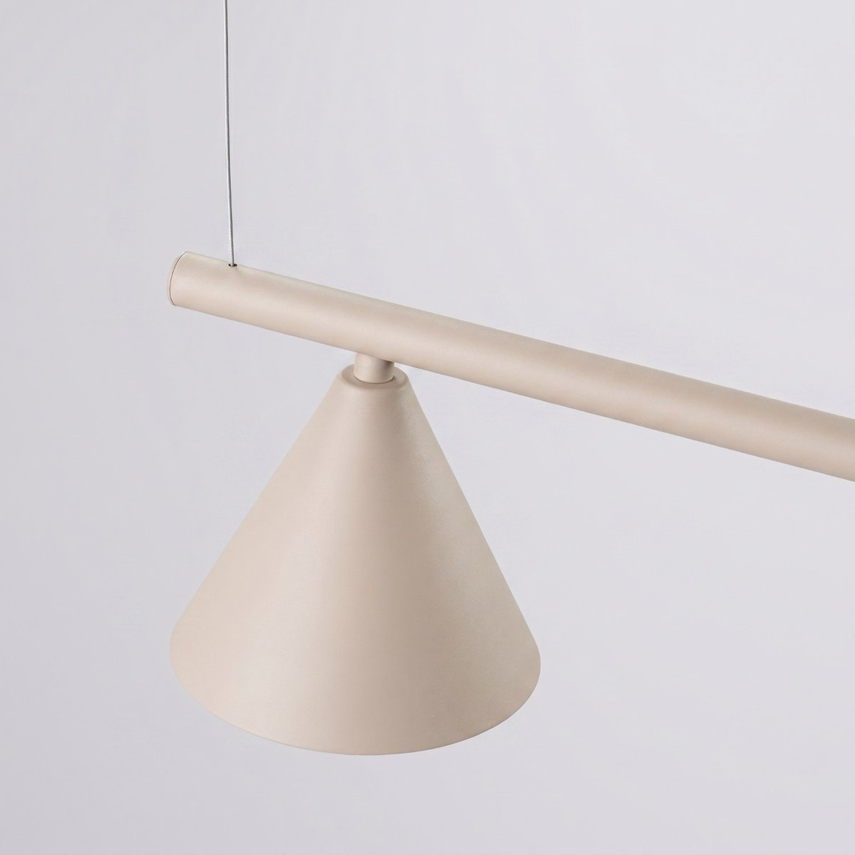 Lustre Acier Taupe E14 4 Nox taupe, EDEN