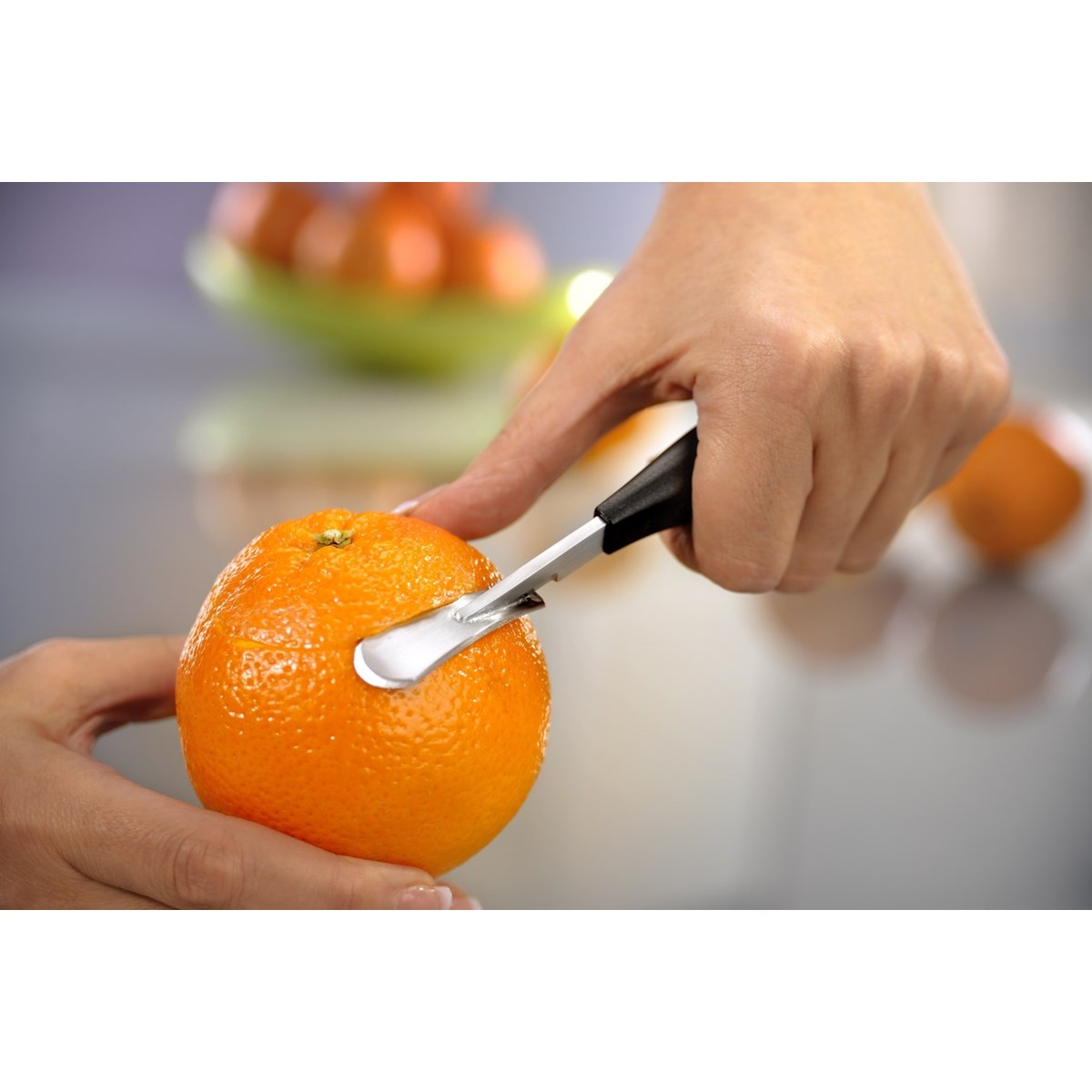 Éplucheur d'oranges MELANSINA argent, GEFU