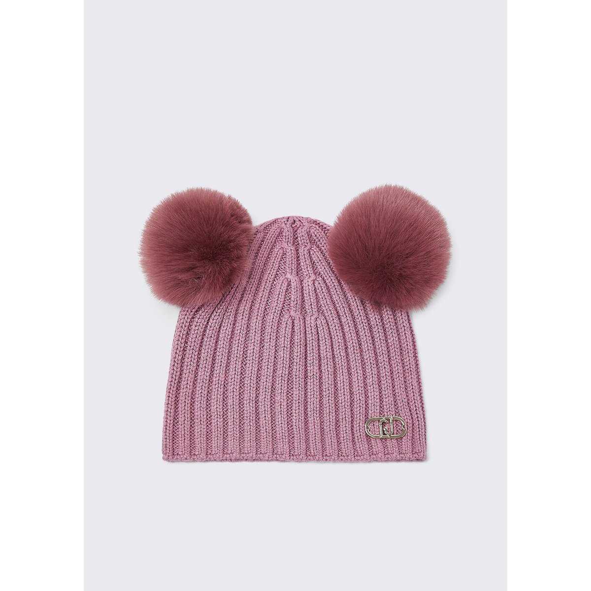 Bonnet à pompon orchidée, LIU JO