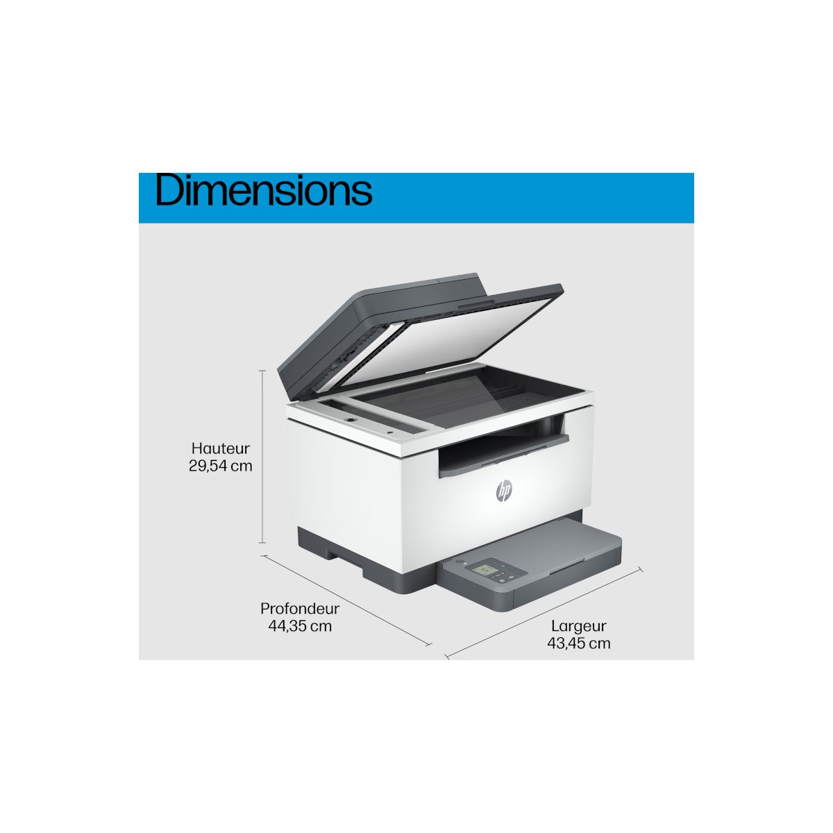 Imprimante multifonction Laserjet M234sdw couleur unique, HP
