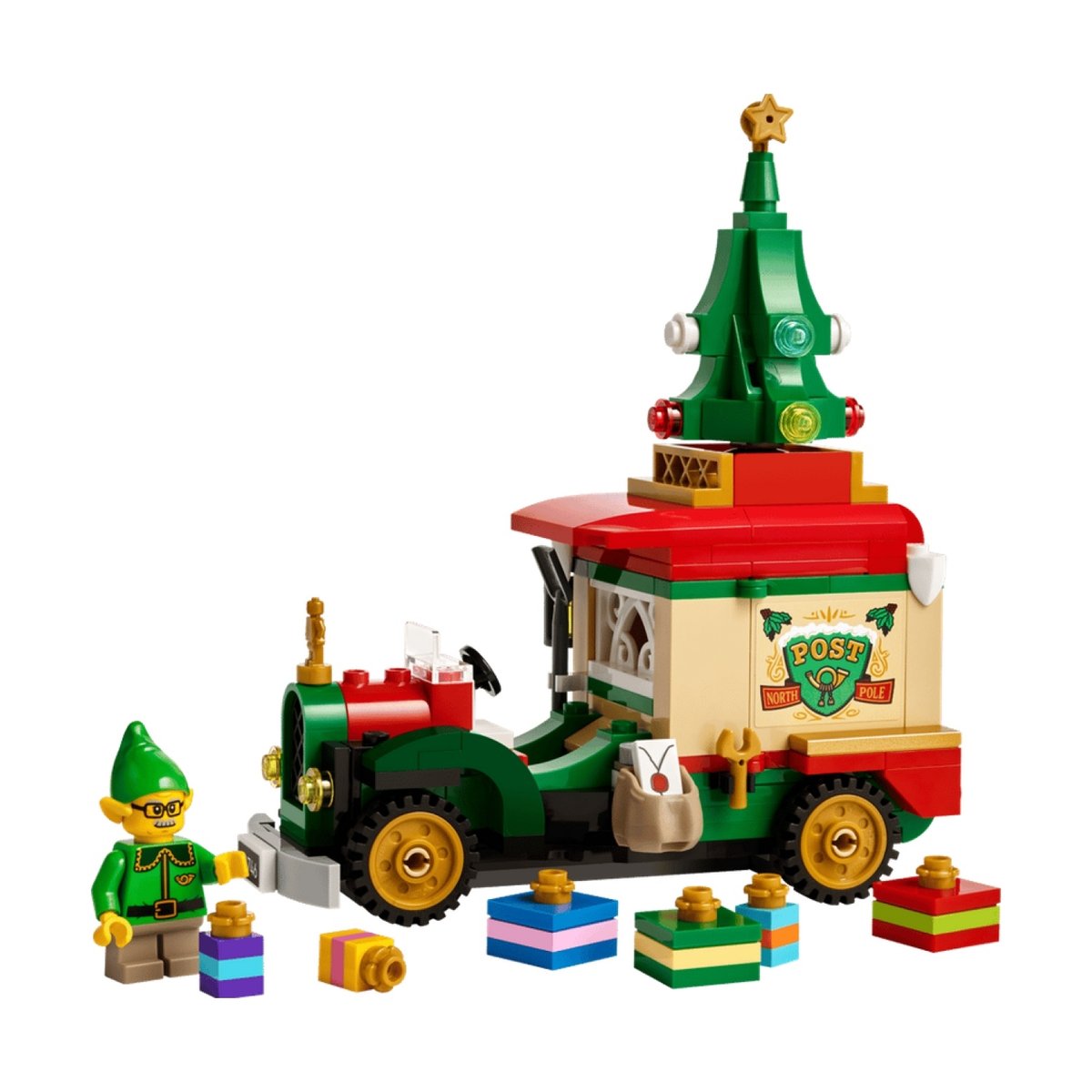 LEGO Saisonnier - Le camion de livraison du Père Noël - 40746 multicolore, LEGO