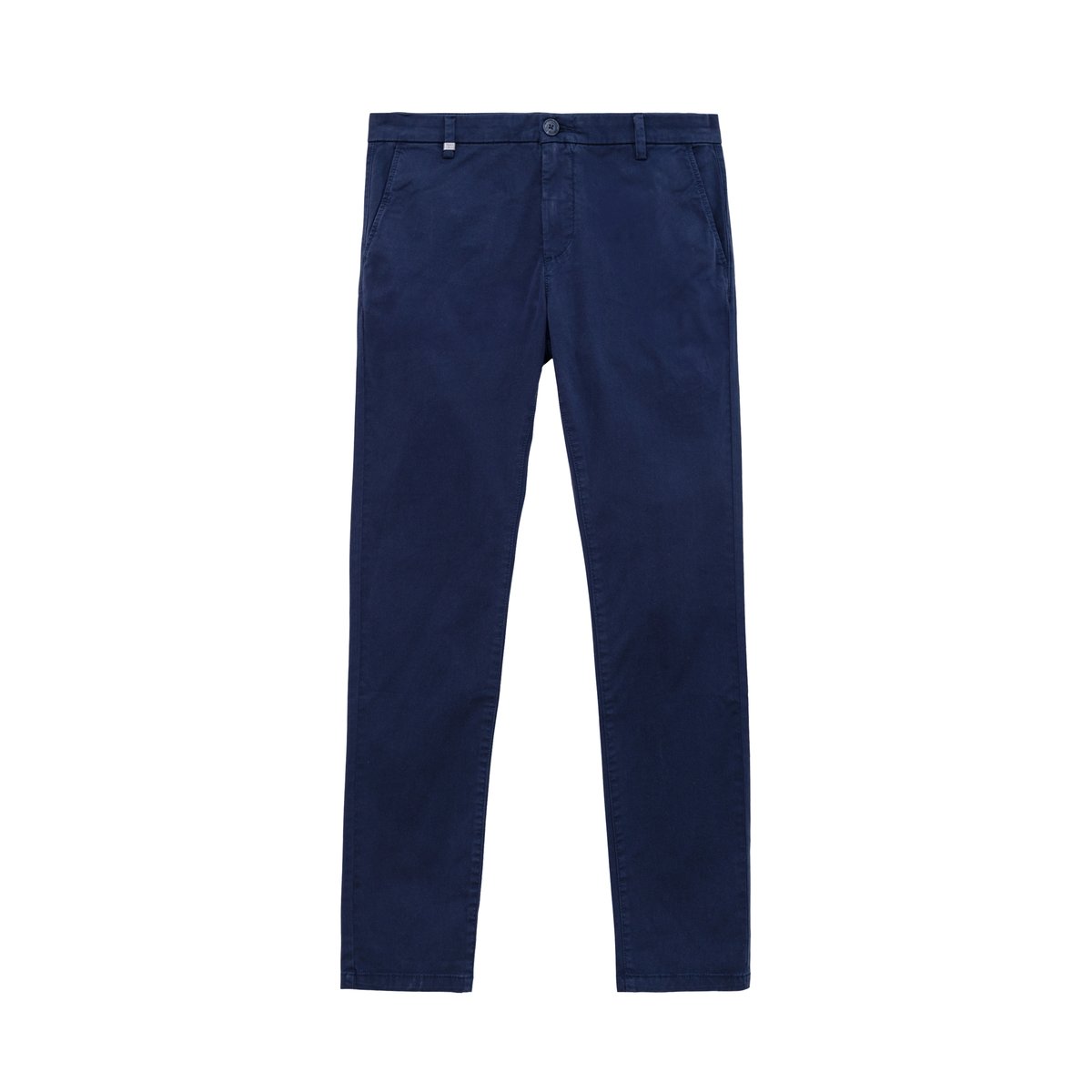 Pantalon chino slim bleu marine, IKKS