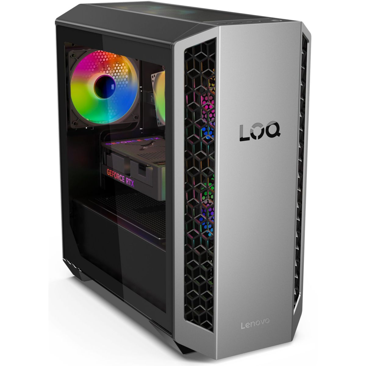 PC Gamer LOQ 26ADR10 - Intel Core 7 8745HX - NVIDIA GeForce RTX 5060Ti - 16 Go RAM DDR5 - SSD 512 Go couleur unique, LENOVO