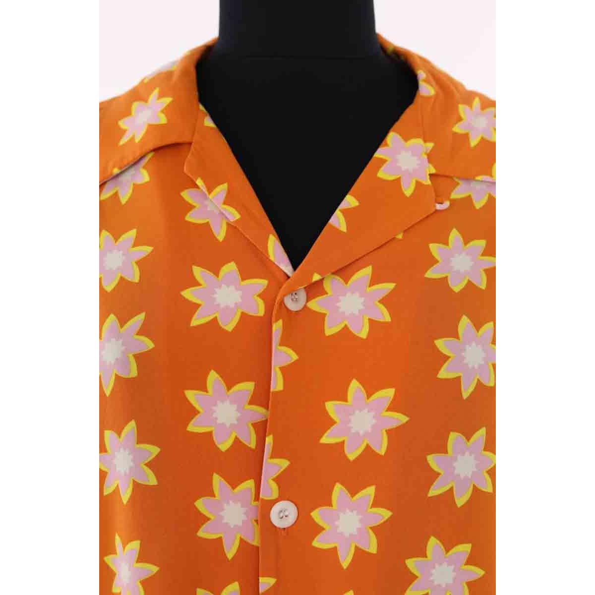 Chemise - Très Bon État orange, SANDRO