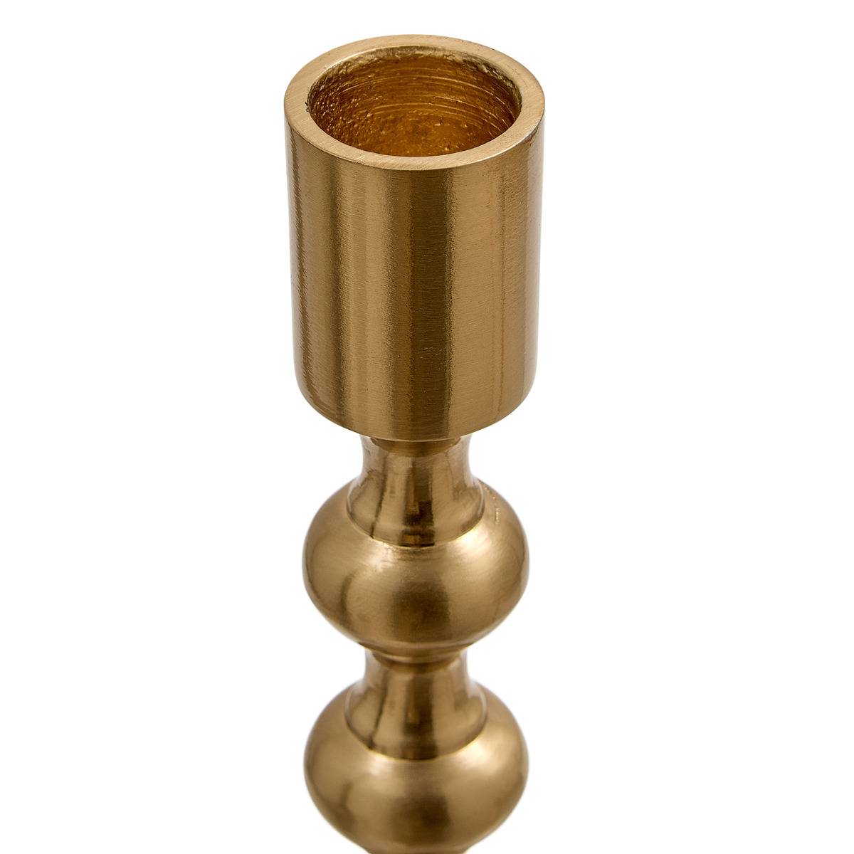Lot de 2 bougeoirs en aluminium TAO multicolore, ATMOSPHERA