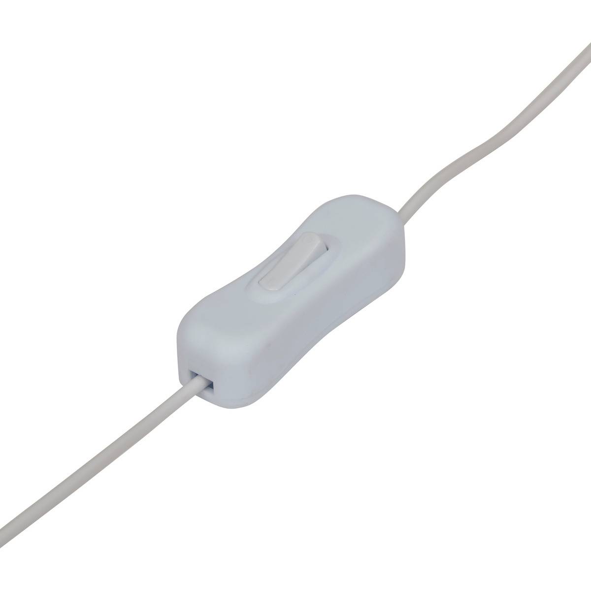 Néon LED tête de Père Noël prise USB H35 cm multicolore, FEERIC LIGHTS & CHRISTMAS