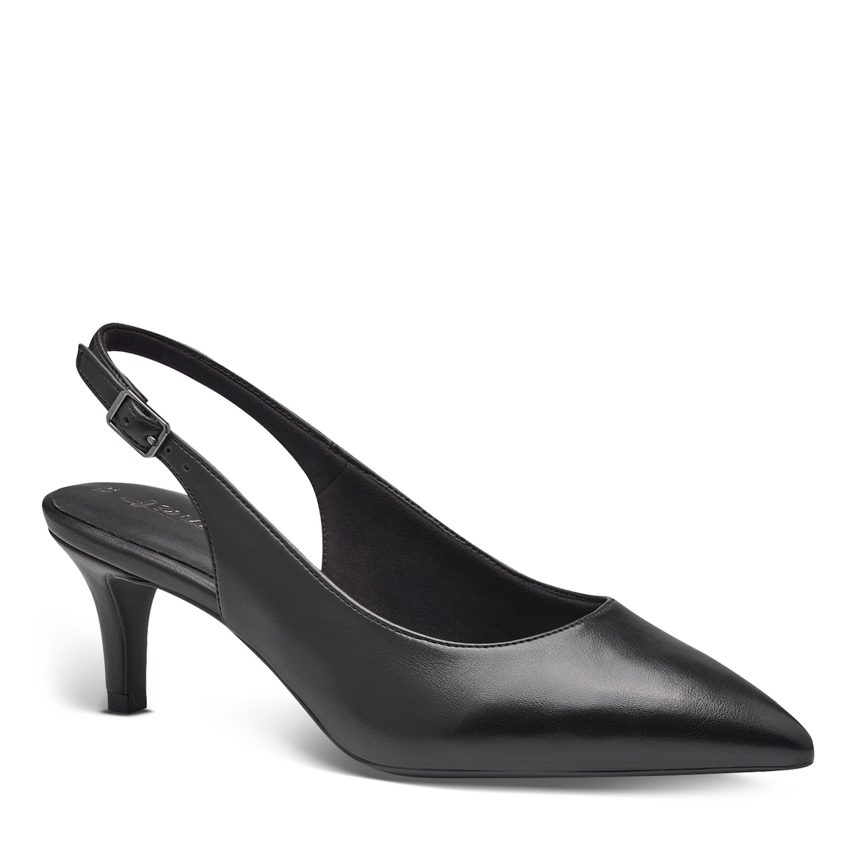 Escarpins slingback noir, TAMARIS