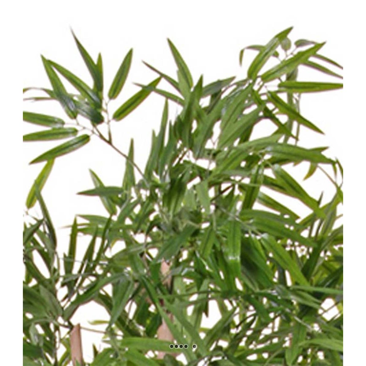 Bambou artificiel en pot 12 cannes, vert, ARTIFICIELLES