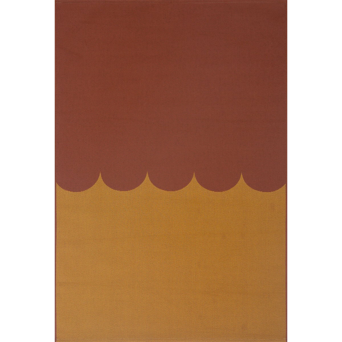 Tapis extérieur moderne bicolore RIVIERA marron, NAZAR RUGS