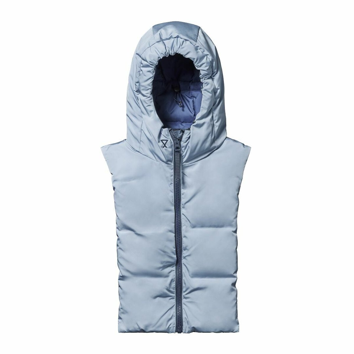 Capuche doudoune réversible, unisexe marine/bleu ciel, FUDOON