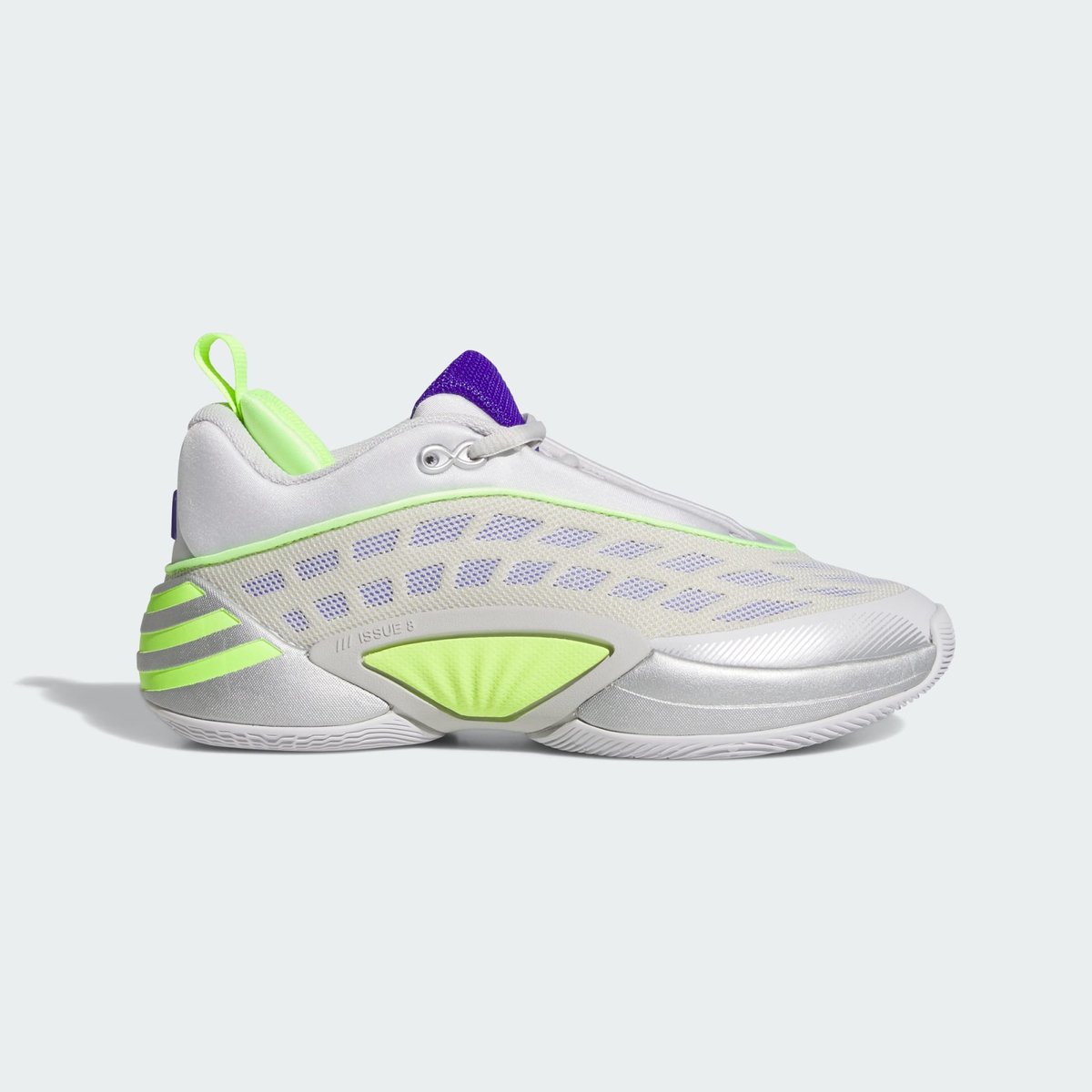 Chaussure Don Issue 8 Chaussure Don Issue 8 silver metallic / lucid lemon / dash grey, adidas Performance