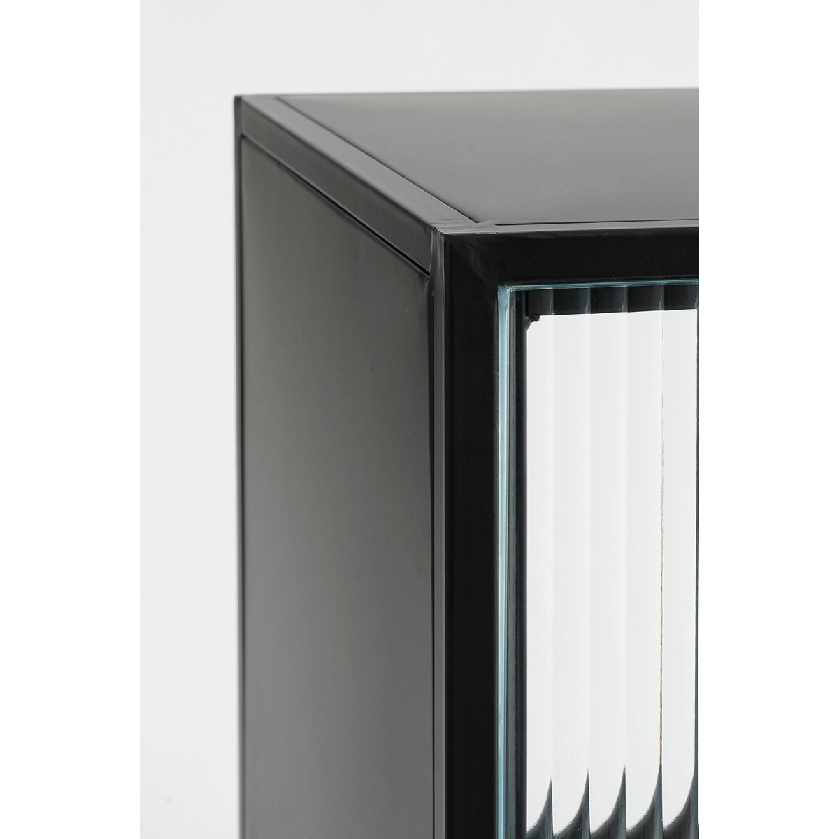Armoire de rangement H50 cm CLIFTON noir, MICA DECORATIONS