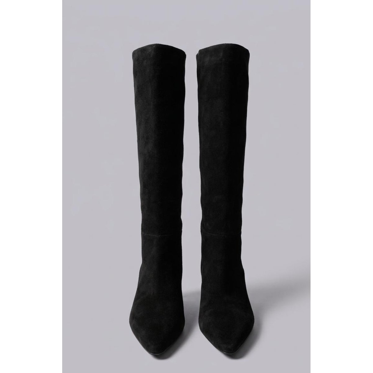 Bottes hautes cuir SHAE noir, BENOA