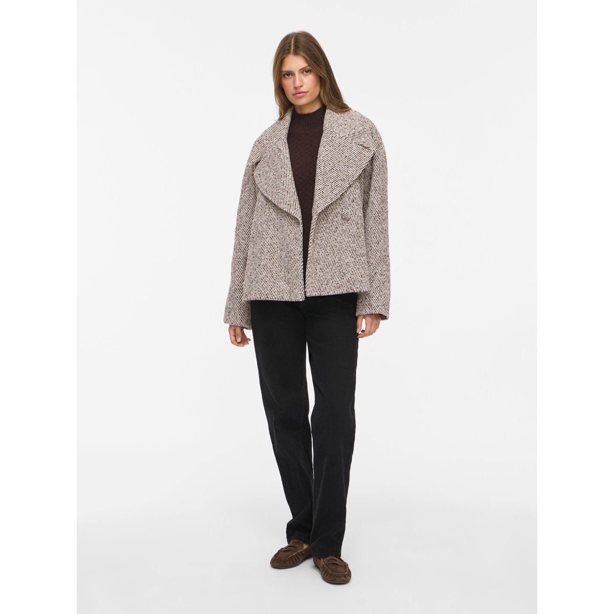 Veste gris - birch1, VILA