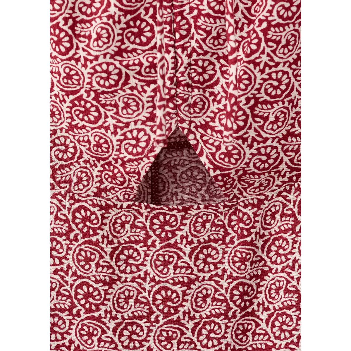 Robe imprimée à nœud rouge, MANGO TEEN
