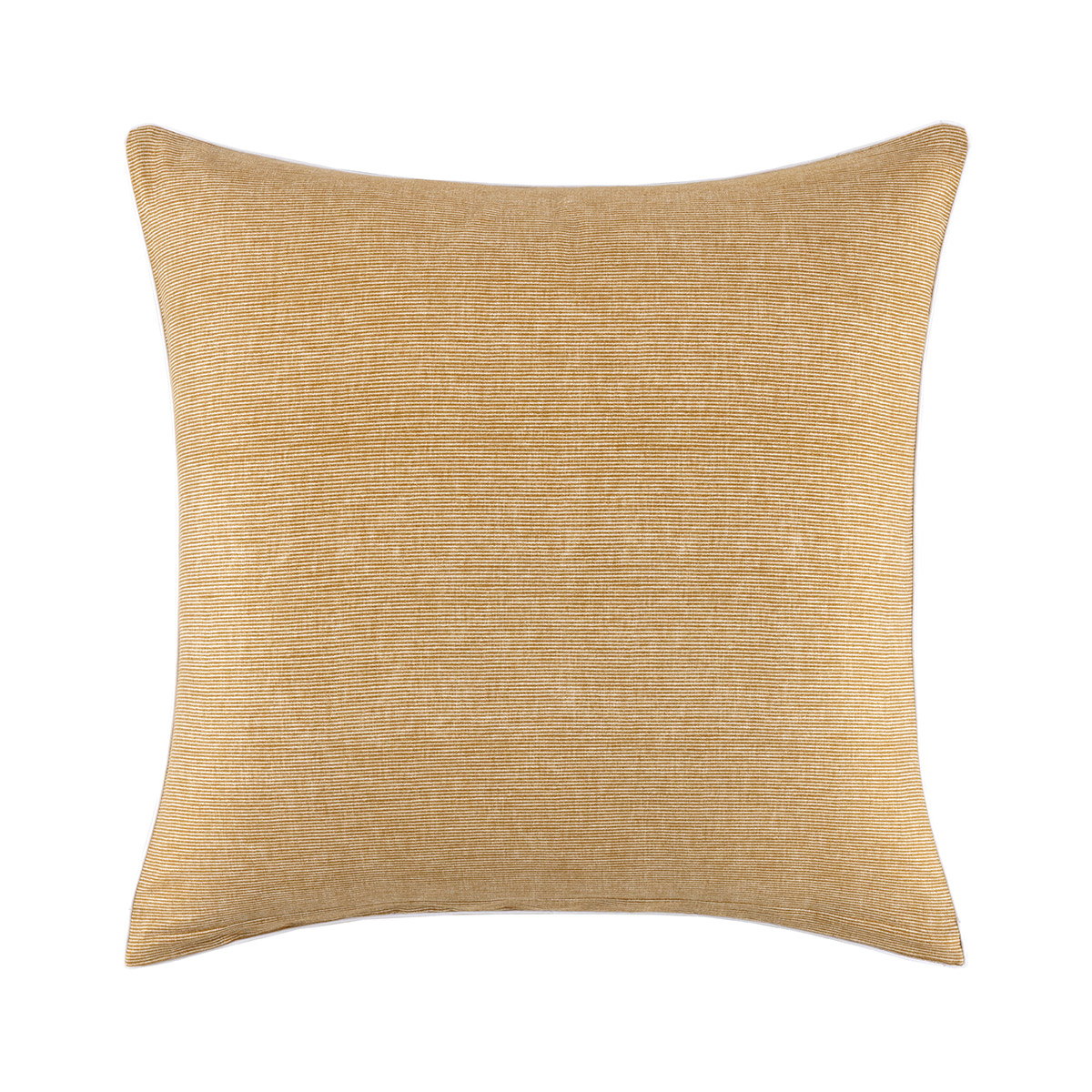Taie d'oreiller en satin de coton lavé multicouleurs, SPENCER a motif, DESFORGES