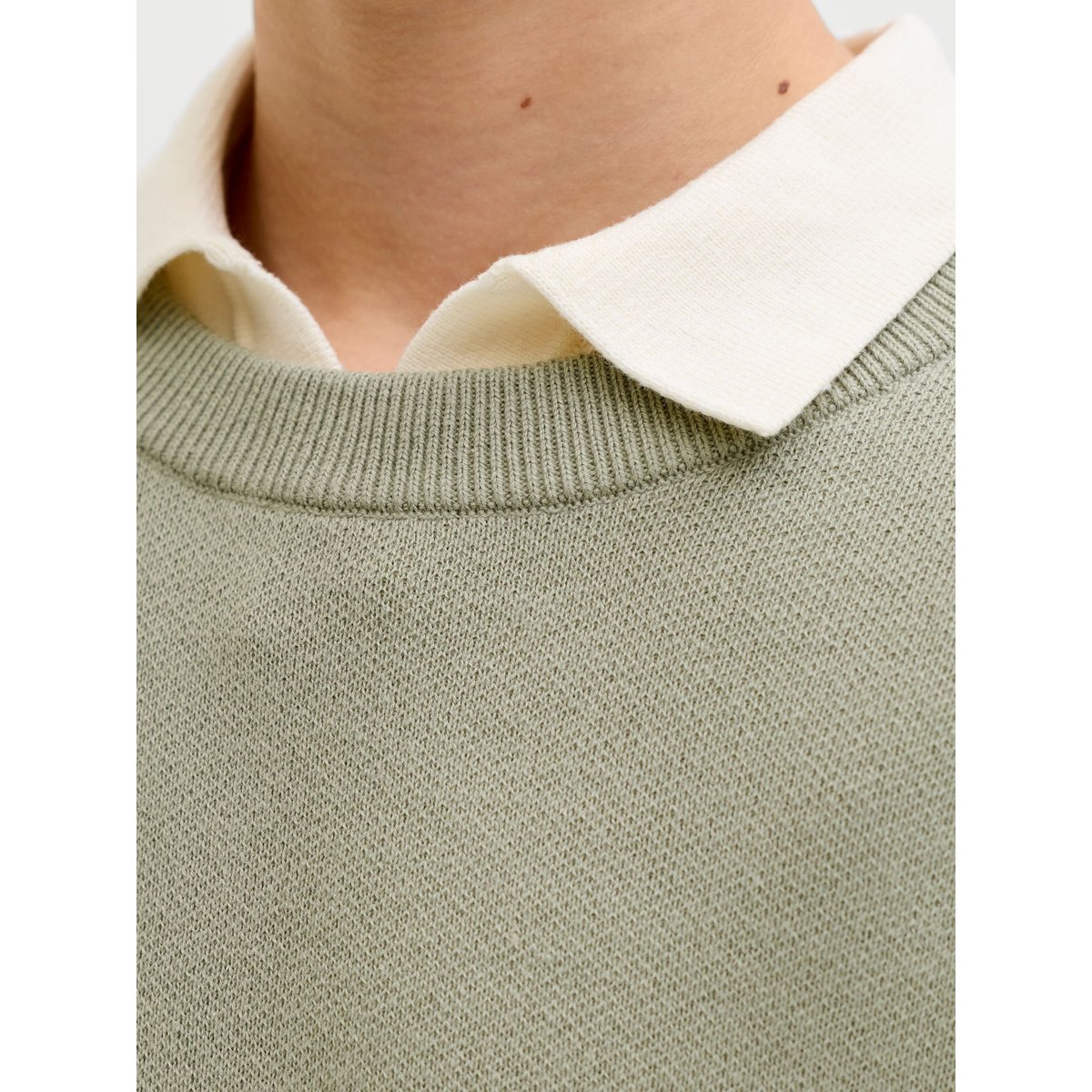 Pull En Maille seagrass, JACK & JONES JUNIOR