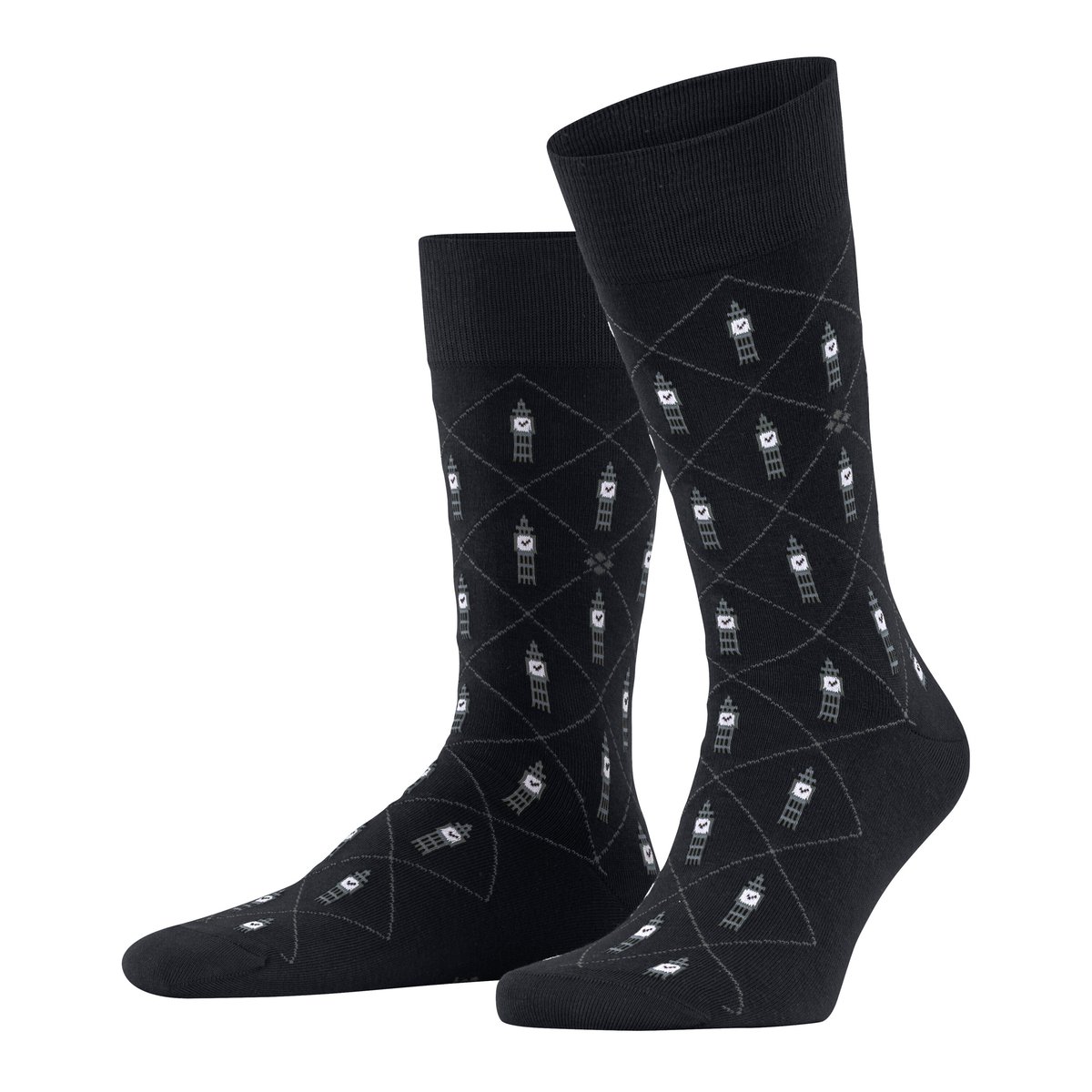 Chaussettes Big Ben Opaque noir, BURLINGTON