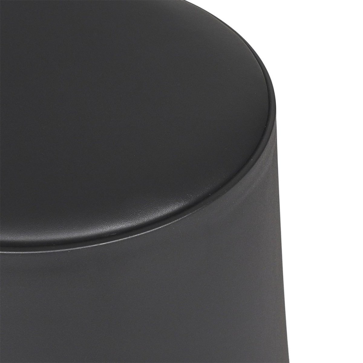 Tabouret Eve Coloris Noir noir, DECORATIE