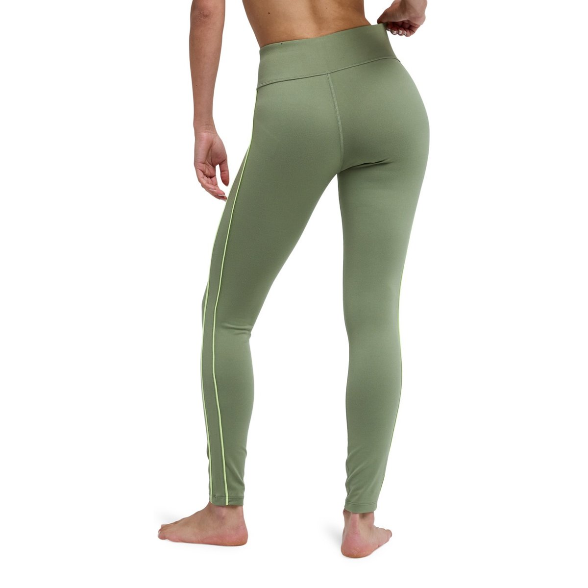 Legging de sport EVERYDAY FLOW. vert oil green, ROXY